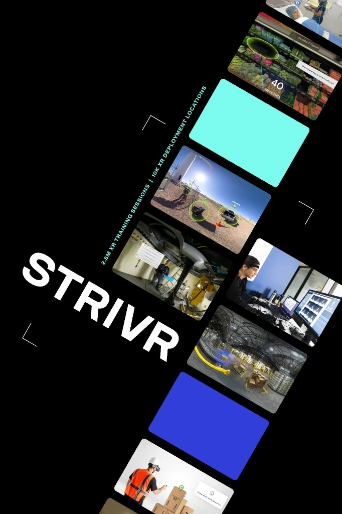 Strivr virtual reality product design.